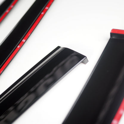 JDMuscle [15-21 WRX/STI] OE Style Rain Guards / Window Visors