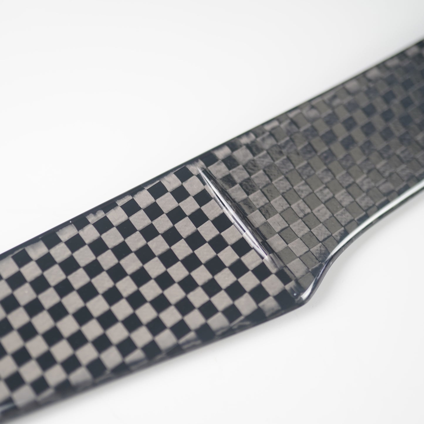 JDMuscle [15-21 WRX/STI w/ OEM STI Wing] Tanso Carbon Fiber Wing Gurney Flap V2 - Different Carbon available