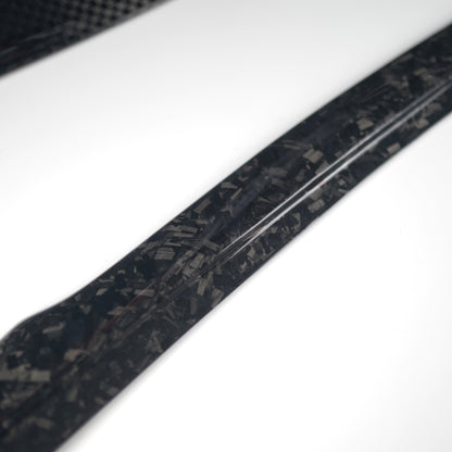 JDMuscle [15-21 WRX/STI w/ OEM STI Wing] Tanso Carbon Fiber Wing Gurney Flap V2 - Different Carbon available