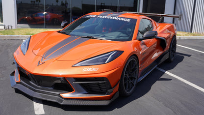 Chevrolet Corvette C8 Stingray Carbon Fiber Front Splitter, Airdam, Lip