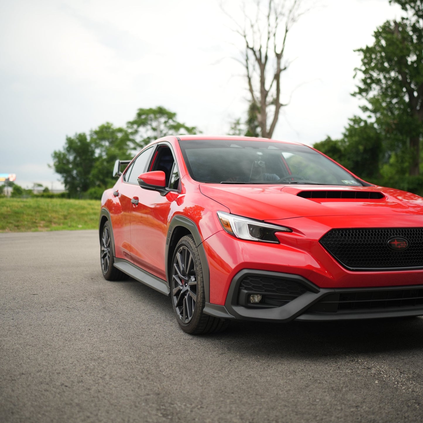 JDMuscle [22-25 WRX] JDM Edition VB STI Style Spoiler | Paint Matched / Gloss Black / ABS