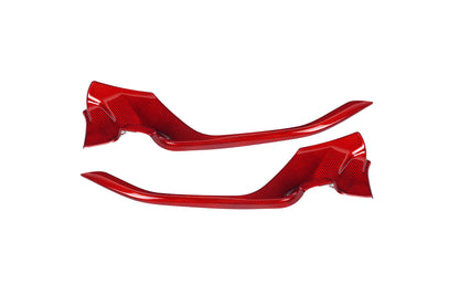 JDMuscle [22-25 WRX] Tanso Dry Carbon Fiber Front Door Larger Pannel Covers - 2 PC