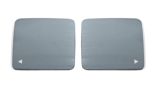 OLM Convex Mirrors with Defrosters and BSM (Chrome) - 2018+ Wrangler