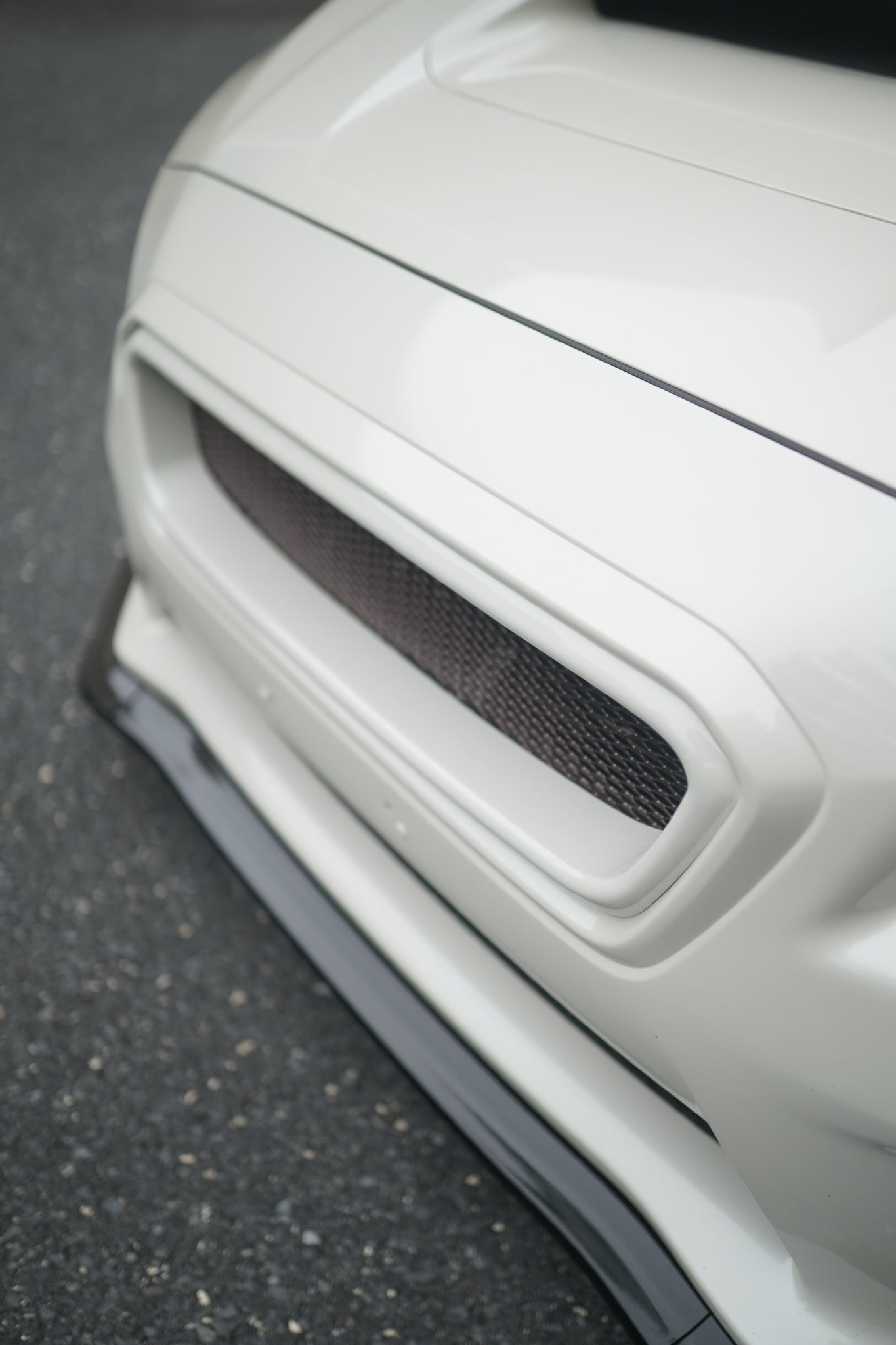 JDMuscle [15-17 WRX/STI] CS Style Front Bumper Grille-Paint Matched/Gloss Black