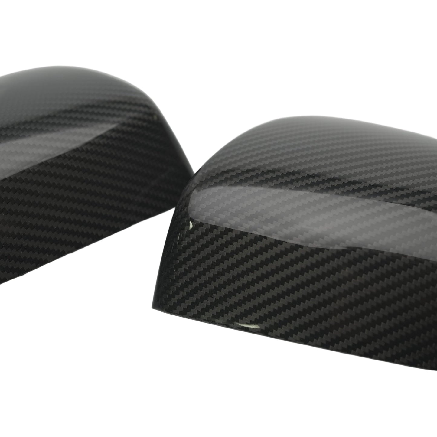 JDMuscle [22-25 WRX] Tanso Dry Carbon Fiber Side Mirror Replacements w/ Gloss Finish
