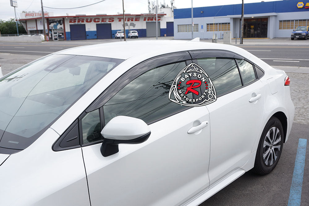 OE Style Window Visors For 2020-2025 Toyota Corolla (4Dr Sedan)