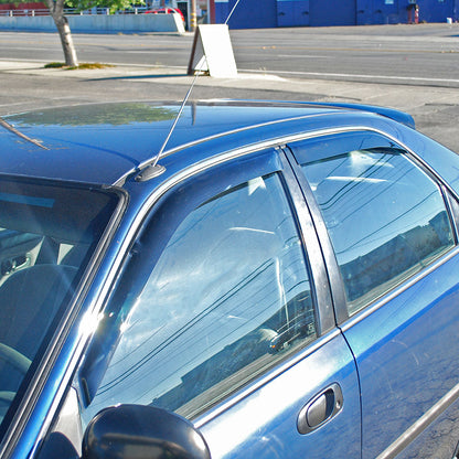 JDM Style Window Visors For 1992-1995 Honda Civic (4Dr Sedan)