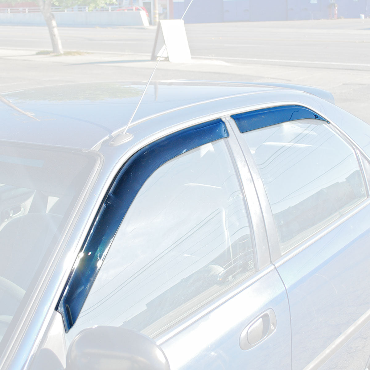 JDM Style Window Visors For 1992-1995 Honda Civic (4Dr Sedan)