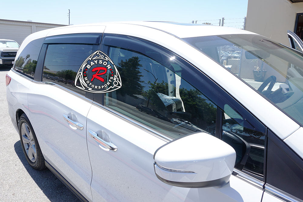 JDM Style Window Visors For 2018-2025 Honda Odyssey