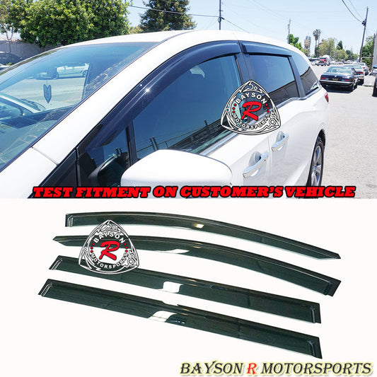 JDM Style Window Visors For 2018-2025 Honda Odyssey