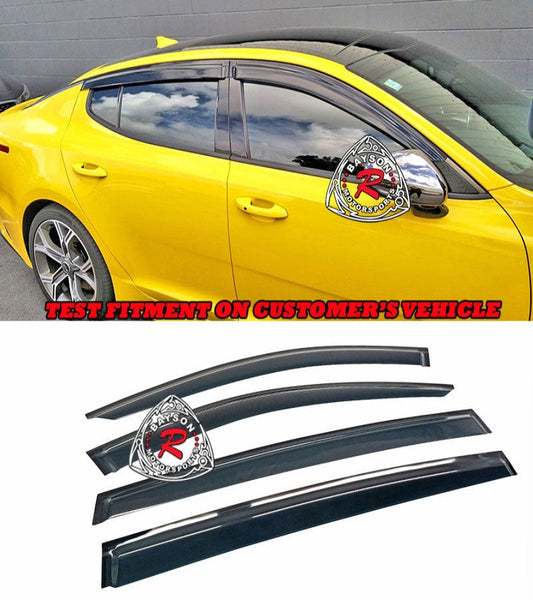 CK Style Window Visors For 2018-2023 KIA Stinger