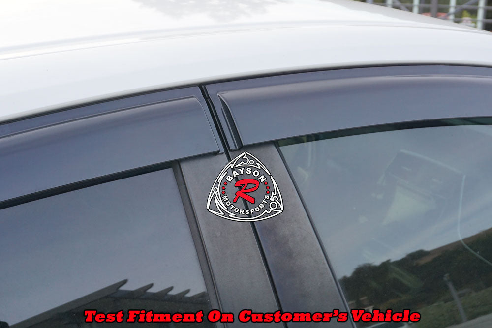 JDM Style Window Visors For 2016-2022 Toyota Prius (4Dr Sedan)