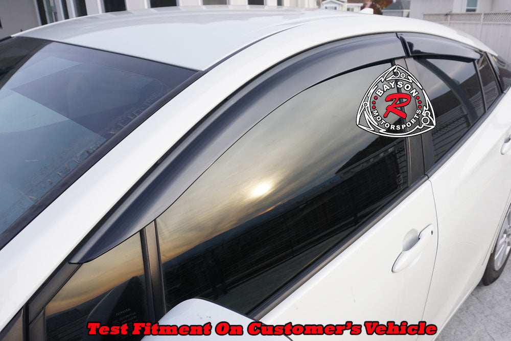 JDM Style Window Visors For 2016-2022 Toyota Prius (4Dr Sedan)