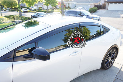 JDM Style Window Visors For 2023-2025 Toyota Prius (4Dr Sedan)