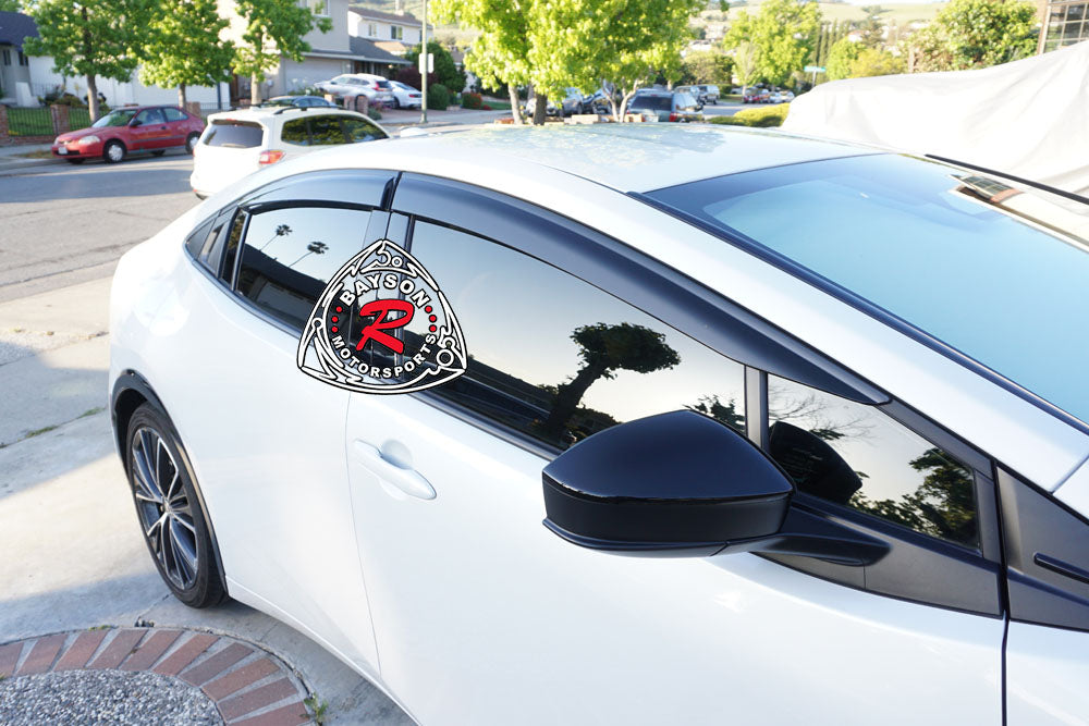 JDM Style Window Visors For 2023-2025 Toyota Prius (4Dr Sedan)