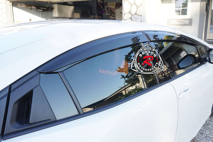JDM Style Window Visors For 2023-2025 Toyota Prius (4Dr Sedan)