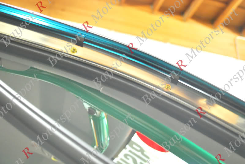 JDM Style Window Visors with Clips For 2002-2007 Subaru Impreza WRX STi (4Dr Sedan)