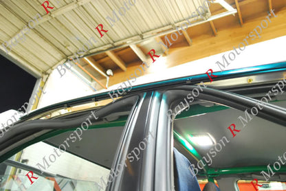 JDM Style Window Visors with Clips For 2002-2007 Subaru Impreza WRX STi (4Dr Sedan)