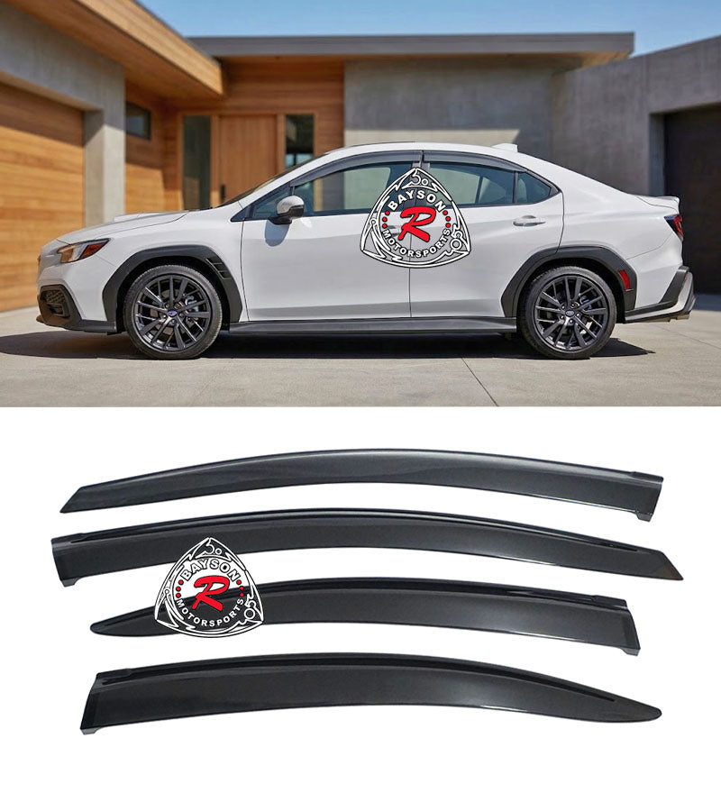 OE Style Window Visors For 2022-2026 Subaru WRX (4Dr Sedan)