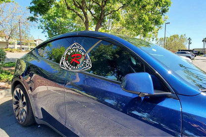 A Style Window Visors For 2020-2026 Tesla Model-Y