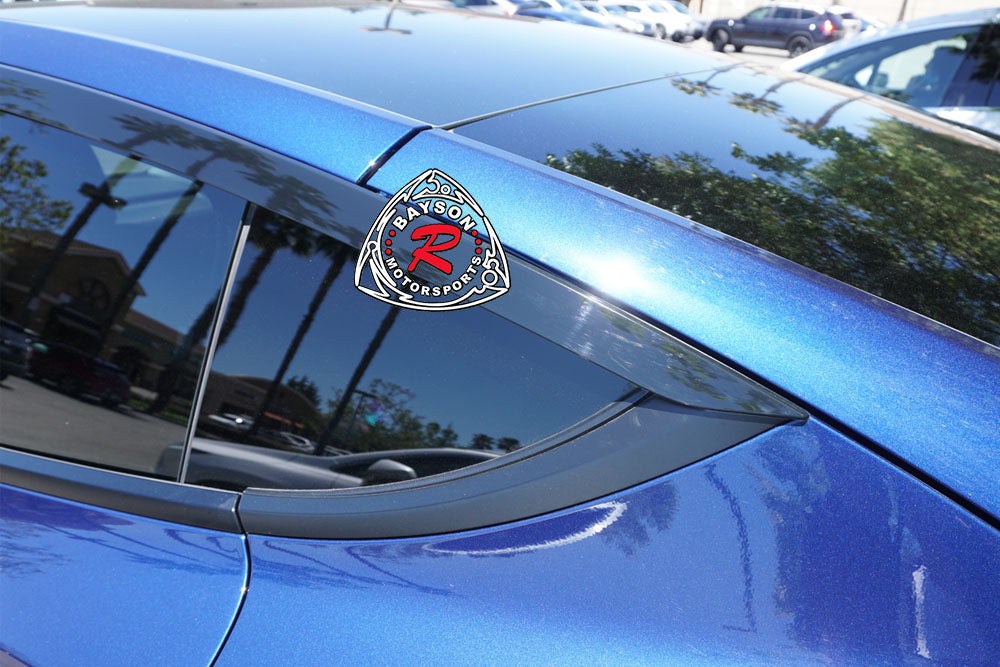 A Style Window Visors For 2020-2026 Tesla Model-Y