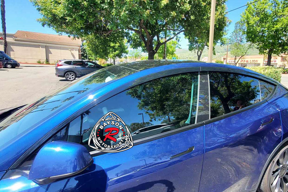 A Style Window Visors For 2020-2026 Tesla Model-Y