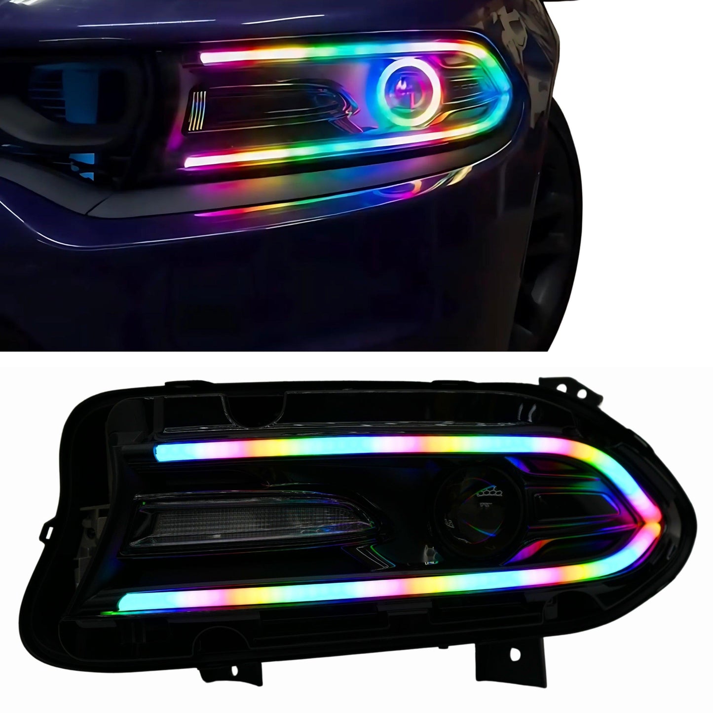 Dodge Charger Flow Series DRL Boards 2.0 | Diffused LED (2015-2023)