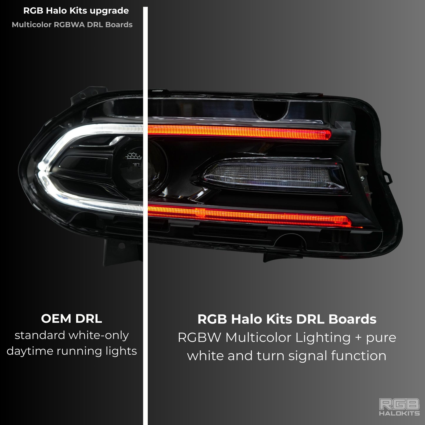 Dodge Charger RGBWA DRL Boards (2015-2023)