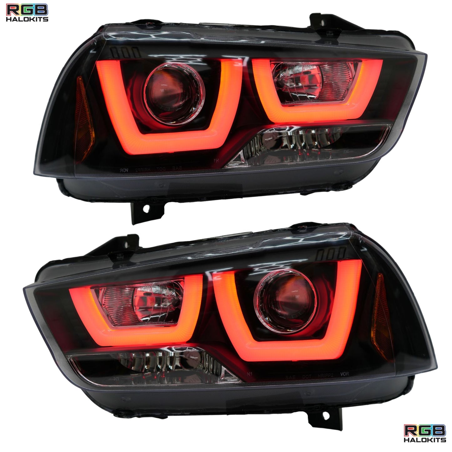 Dodge Charger Flow Series DRL Boards (for 2011-2014 Spec-D Headlights)