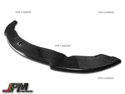 Universal Style Carbon Fiber Front Bumper Add-on Lip Fits For 1998-2006 BMW E46 with M-Tech Package Only