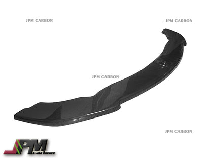 Universal Style Carbon Fiber Front Bumper Add-on Lip Fits For 1998-2006 BMW E46 with M-Tech Package Only
