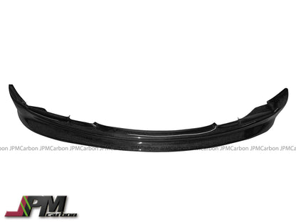 [JPMCarbon] AR Style Carbon Fiber Front Bumper Add-on Lip Fits For 1998-2006 BMW E46 with M-Tech Package Only