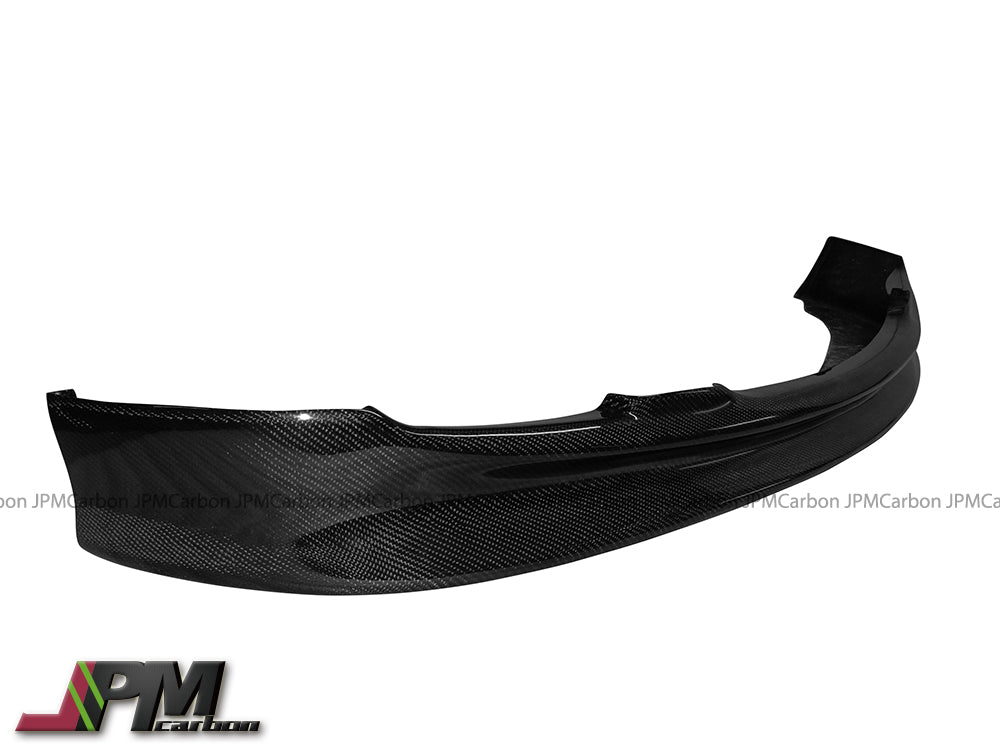 [JPMCarbon] AR Style Carbon Fiber Front Bumper Add-on Lip Fits For 1998-2006 BMW E46 with M-Tech Package Only