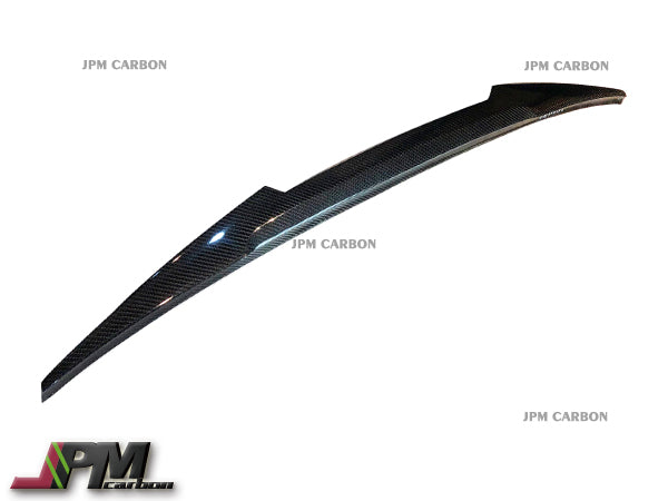 M4 Style Carbon Fiber Trunk Spoiler Fits For 1998-2006 BMW E46 3-Series Coupe Only
