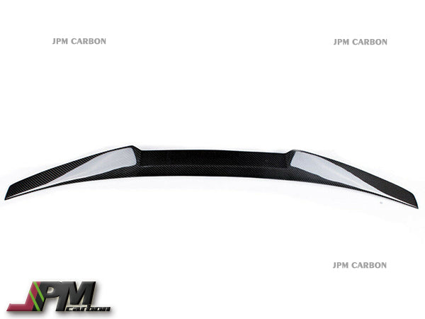 M4 Style Carbon Fiber Trunk Spoiler Fits For 1998-2006 BMW E46 3-Series Sedan Only