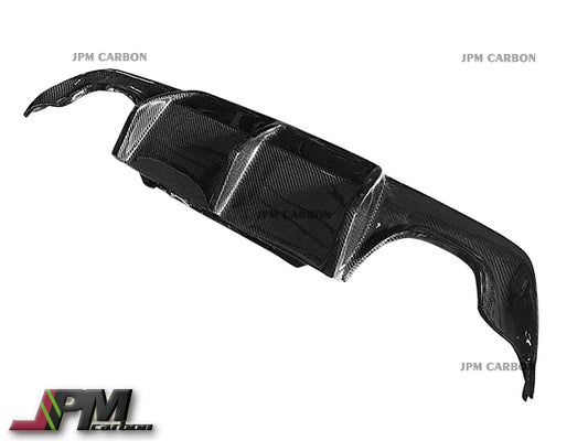 DP Style Carbon Fiber Rear Diffuser (For Quad Tips) Fits For 2004-2009 BMW E60 M-Sport Only