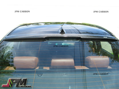 AC Style Carbon Fiber Roof Spoiler Fits For 2004-2009 BMW E60 5-Series Sedan Only