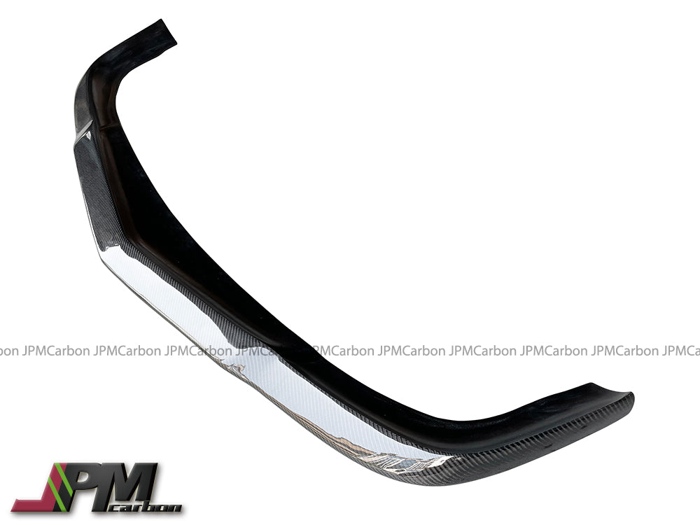 CS2 Style Carbon Fiber Front Bumper Add-on Lip Fits For 2006-2009 Mercedes-Benz W211 E63 AMG Only