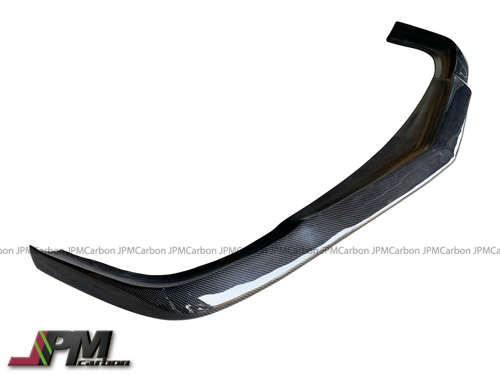 CS2 Style Carbon Fiber Front Bumper Add-on Lip Fits For 2006-2009 Mercedes-Benz W211 E63 AMG Only