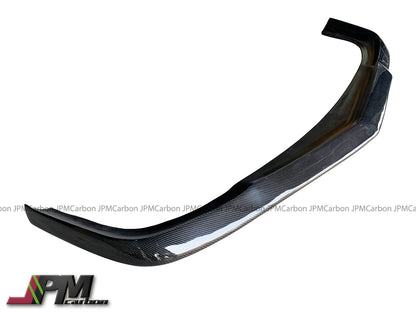 CS2 Style Carbon Fiber Front Bumper Add-on Lip Fits For 2006-2009 Mercedes-Benz W211 E63 AMG Only