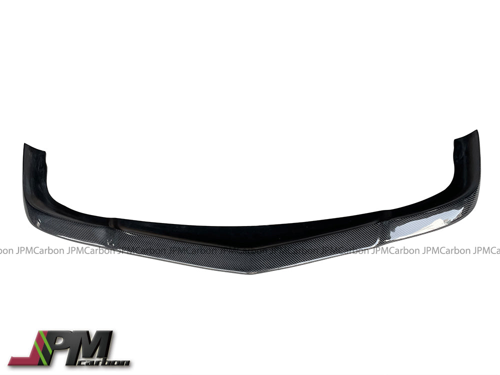 CS2 Style Carbon Fiber Front Bumper Add-on Lip Fits For 2006-2009 Mercedes-Benz W211 E63 AMG Only