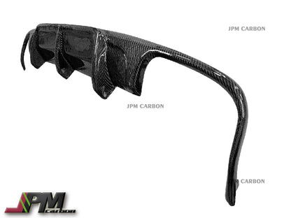 JPM Style Carbon Fiber Rear Diffuser Fits For 2010-2013 Mercedes-Benz W212 with AMG Sport Package & E63AMG Only