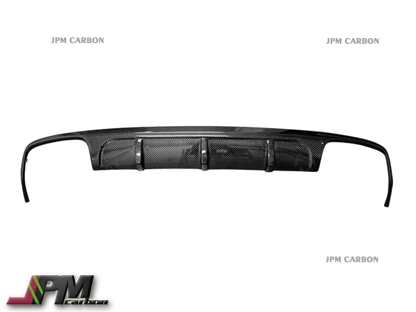 V Style Carbon Fiber Rear Diffuser Fits For 2010-2013 Mercedes-Benz W212 with AMG Sport Package & E63AMG Only
