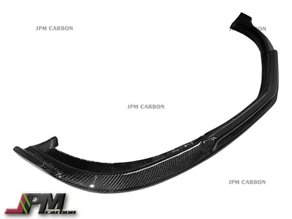 B Style Carbon Fiber Front Bumper Add-on Lip Fits For 2010-2013 Mercedes-Benz W212 E63 AMG Only
