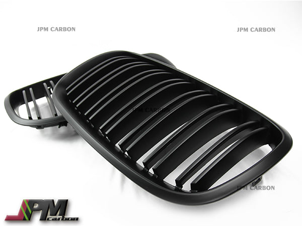 M Style Front Kidney Grille Fits For 2006-2013 BM E70 X5 & 2008-2013 BMW E71 X6 Only