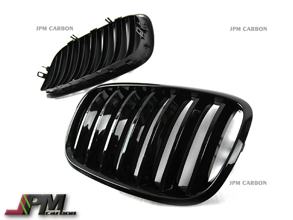 P Style Front Kidney Grille Fits For 2006-2013 BM E70 X5 & 2008-2013 BMW E71 X6 Only