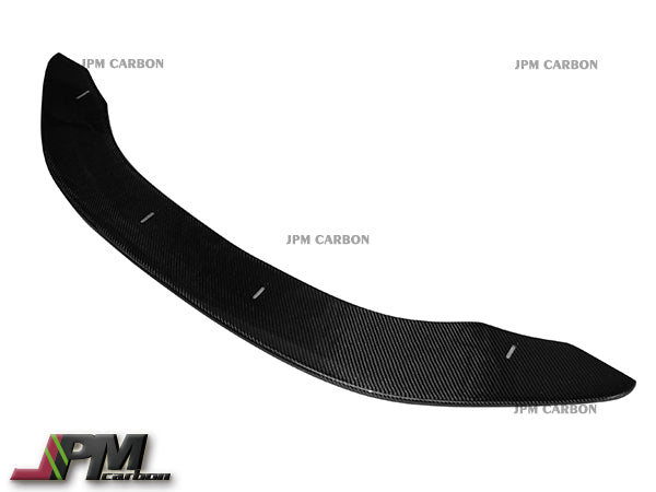 DP Style Carbon Fiber Front Bumper Add-on Lip Fits For 2008-2013 BMW E82 E88 with M-Sport Package Only