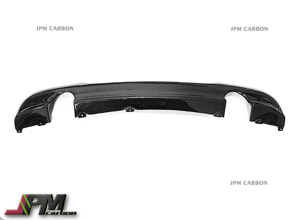 OE Style Carbon Fiber Rear Diffuser (For Dual Tips) Fits For 2006-2011 BMW E90 M-Sport Only