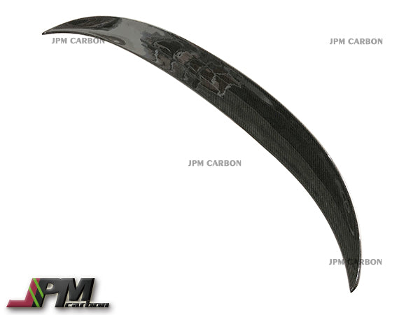 Performance High Kick Style Carbon Fiber Trunk Spoiler Fits For 2005-2011 BMW E90 3-Series Sedan Only