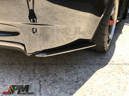 [JPMCarbon] E Style Carbon Fiber Rear Bumper Add-on Splitter Lips Fits For 2008-2012 BMW E92 E93 M3 Only